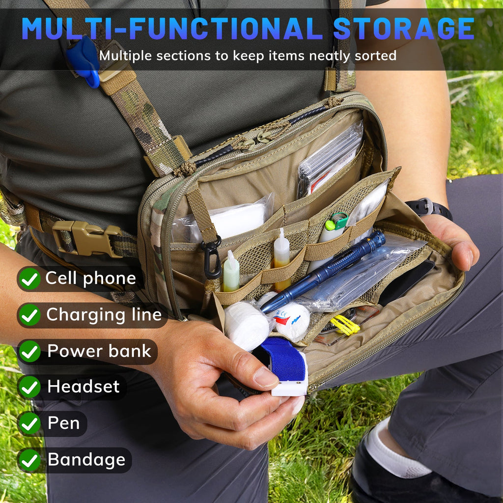 VOTAGOO® Lightweight Running Hydration Vest with 2L Water Bladder Bag