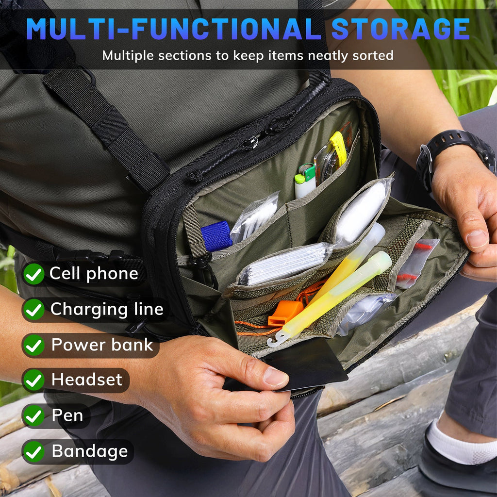 VOTAGOO® Lightweight Running Hydration Vest with 2L Water Bladder Bag