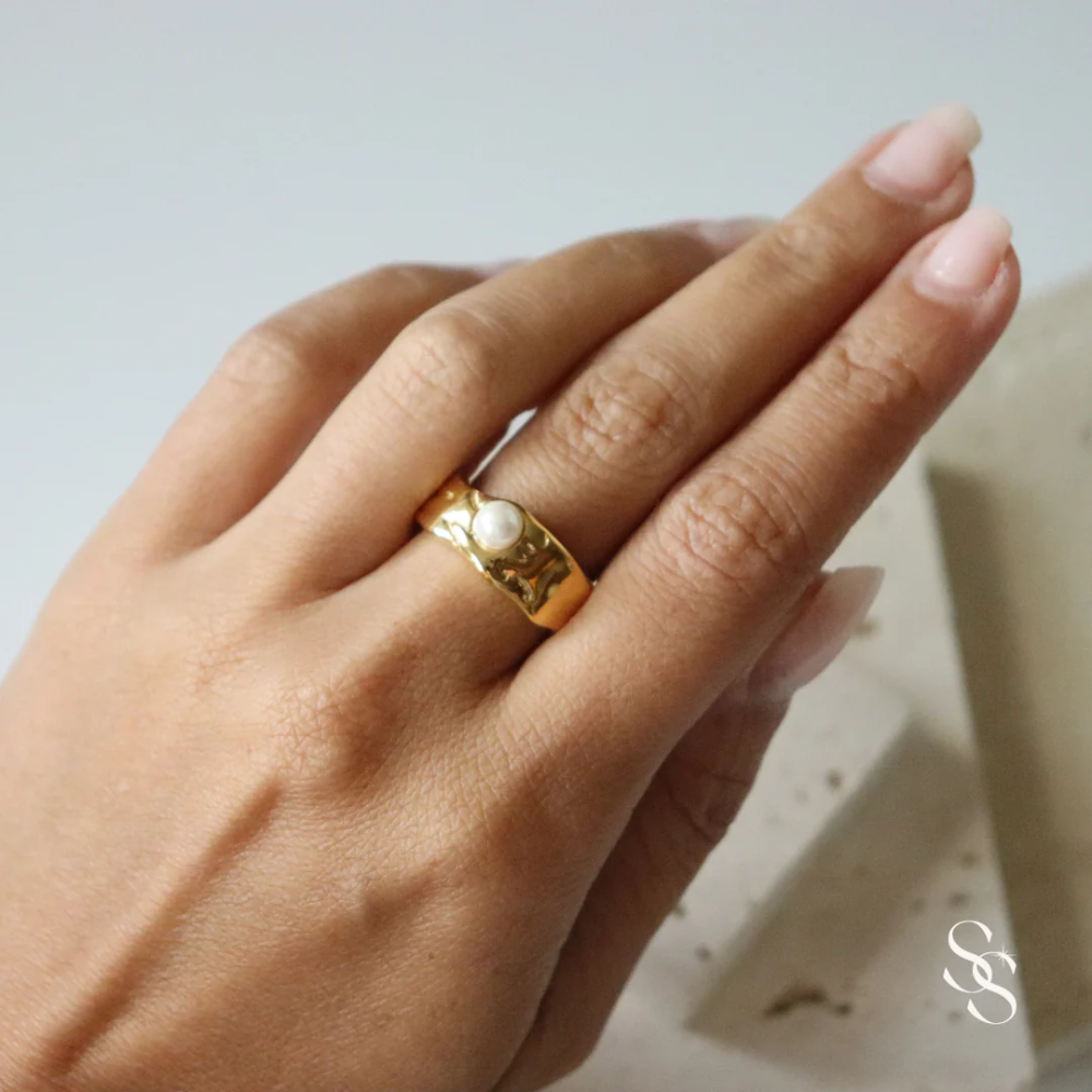 18K Gold-Plated Gloria Ring