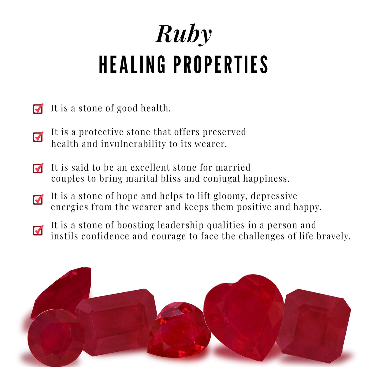 1.3 CT Heart Shape Ruby Solitaire Stud Earrings
